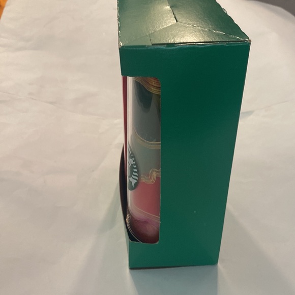 STARBUCKS Limited Edition Travel Tumble Mug Coffee water 16oz Holiday NEW - Picture 8 of 12